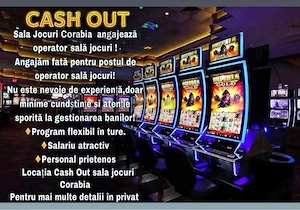 cash out sala jocuri angajeza fete