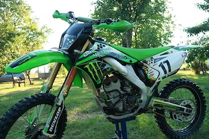 Kxf 250   Honda CRF 125