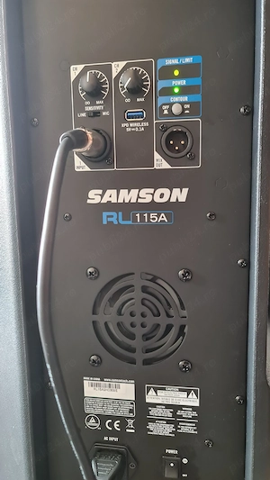 Boxa activa Samson RL115A 
