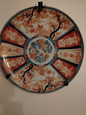 Farfurie(platou) Japonia,sec. XIX, diametru 62 cm 