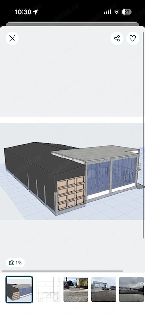 COMPLEX HALE INDUSTRIALE PREMIUM   2200 mp   Vaslui   zonă Dedeman   investitie cu chiriasi - imagine 3