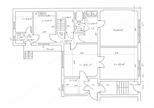 Apartament la casa - Curte comuna - Zona centrala - IMOBIHOR  - imagine 14
