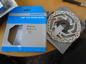 Disc frână bicicletă Shimano SM-RT10 Center Lock 160 mm - Nou la cutie