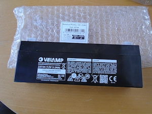 Acumulator   Baterie plumb-acid Velamp 12V 2.2Ah model 23724 - Nouă