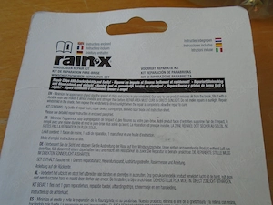 Kit reparație parbriz ciobituri și fisuri Rain-X Windscreen Repair - Nou - imagine 2