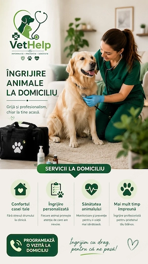 Asistență îngrijire animale la domiciliu - imagine 2