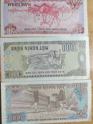 Bancnote Vietnam 