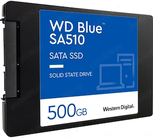 SSD Laptop PC Western Digital WD Blue 500GB SATA-III 6G s 100% life, WIN10