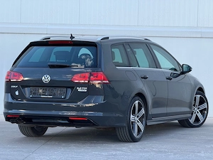 Volkswagen Golf 7 2.0D Automat R-Line 2016 Euro 5 Pachet Crom Full LED culoare deosebită Grii Metali - imagine 4