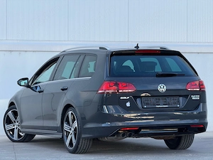 Volkswagen Golf 7 2.0D Automat R-Line 2016 Euro 5 Pachet Crom Full LED culoare deosebită Grii Metali - imagine 3