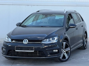 Volkswagen Golf 7 2.0D Automat R-Line 2016 Euro 5 Pachet Crom Full LED culoare deosebită Grii Metali - imagine 2