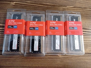 4x8 GB RAM Adata Spectrix D35G RGB, 3600 MHZ (Noi, sigilate)