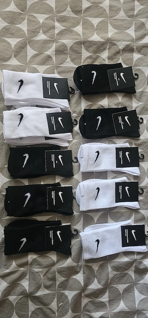Set 5 perechi sosete Nike noi 90% bumbac