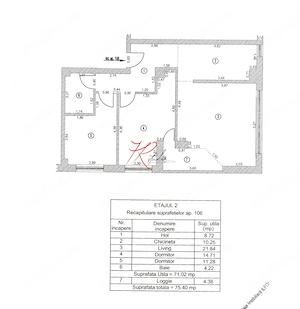 Vanzare apartament 3 camere Dobroesti - imagine 2