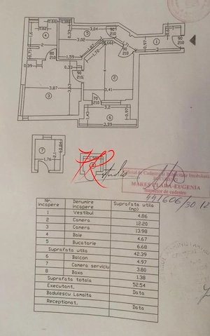 Vanzare apartament 2 camere cu centrala Armeneasca Mosilor - imagine 2