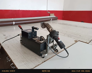 Robot lipire folie PVC si folie cristal, pentru prelate, corturi, copertine, bannere- FORSTHOFF Forp