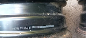 Jante R14 4x100 opel  - imagine 7