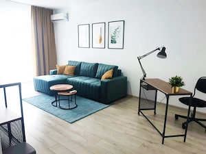LUJERULUI - PLAZA ROMANIA, 2 camere, etaj 2, 59 mp, mobilat-utilat, bloc nou
