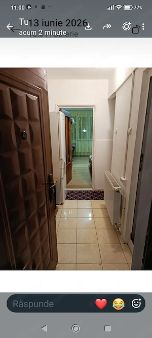 Pf inchiriez garsoniera Țiglina 1 et 2 10 mobilată utilată pe termen lung  - imagine 2