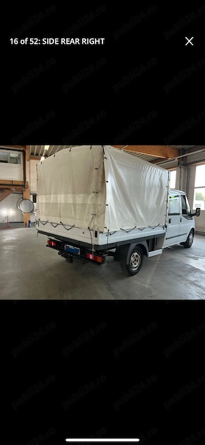 Vand Ford Transit 6+1 cu prelata omologat - imagine 8