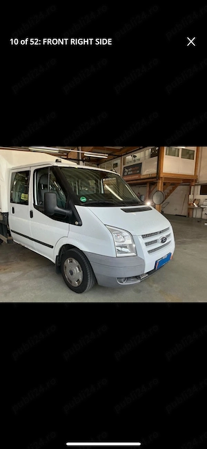 Vand Ford Transit 6+1 cu prelata omologat - imagine 7