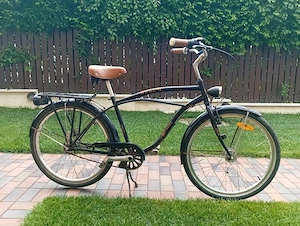 Bicicletă Cruiser Neuzer Beach 26"   Stil Retro   Vintage, Excelentă pentru Oraș