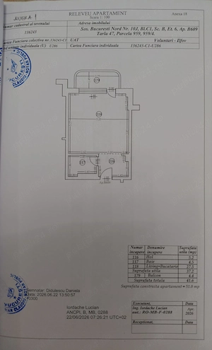 Garsonieră spațioasă în Pipera | 51 mp | Aproape de metrou.