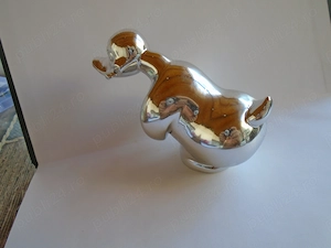 Ornament capotă rață furioasă argintiu cromat, Angry Duck Convoy, nou - imagine 2