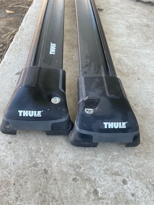 Bare transversale Thule Evo Raised Edge Black