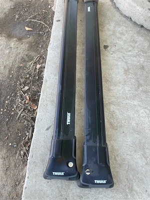 Bare transversale Thule Evo Raised Edge Black - imagine 2