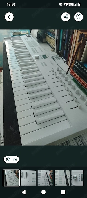 Orgă Arturia 61 de clape  + Pluginuri DAW (kontact+AnalogLab+altele)