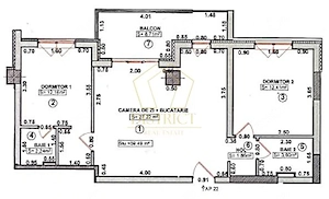 Apartament cu 3 camere, 2 bai si dressing la intrare in Giroc langa ESO. - imagine 12