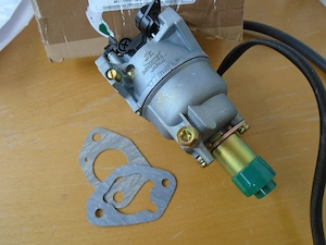 Carburator Generator 9CP - 15CP HOLZER cu Electrovalvă (390cc) Nou - imagine 4