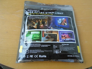 Kit Bandă LED RGB Ambientala USB 5V cu Telecomandă   Iluminare TV   Birou, Nouă