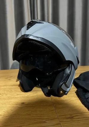 Casca Moto Modulara Westt Torque Gri Dot ECE Marime L - imagine 5