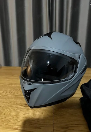 Casca Moto Modulara Westt Torque Gri Dot ECE Marime L - imagine 3