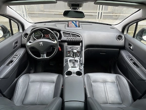 RARITATE! Peugeot 3008 FELINE! 165cp euro6 AUTOMAT 09 2015; panoramic, HuD, PIELE, bi-xenon=LED  CIV - imagine 3
