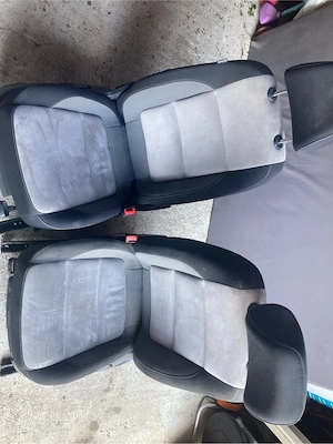 Scaune fata alcantara cu incalzire fata Tiguan volan stanga