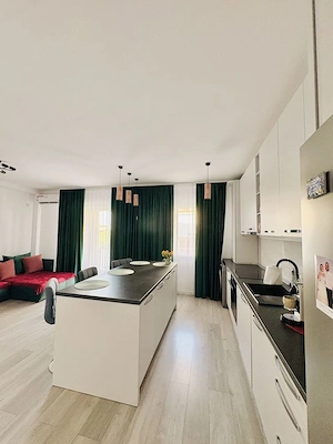 Apartament 2 camere Giroc   56 mp | 2 balcoane | Parcare privată | Complet mobilat | - imagine 7