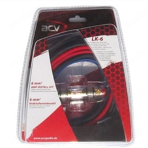 Kit de cabluri montaj profesional subwoofer ACV GERMANIA 6 și 10 mm - imagine 4