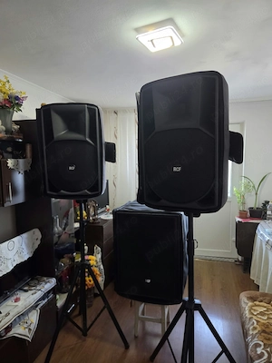 Vand Boxe Active RCF ART 715-A MKII cu Subwoofer RCF activ RCF 4PRO 8003-AS   1000 W