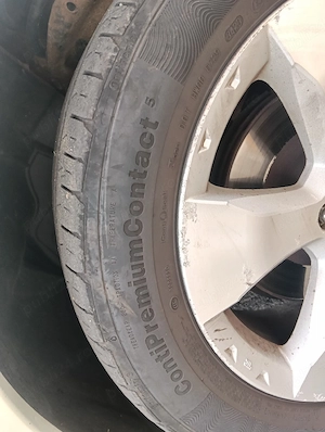 Anvelope vara continental 225/55r17 ca noi vand tot setul .Doar anvelope fara jante! - imagine 3