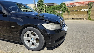 Avariat BMW E90, 320I, 150cp + set de jante cu cauciucuri de iarna. - imagine 8