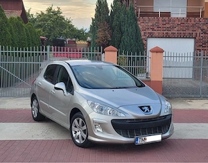 peugeot 308 1.6 benzina 120 cp an 2009 toate taxele la zi fiscal pe loc  - imagine 4
