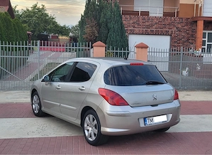 peugeot 308 1.6 benzina 120 cp an 2009 toate taxele la zi fiscal pe loc  - imagine 5