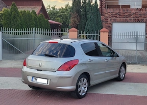 peugeot 308 1.6 benzina 120 cp an 2009 toate taxele la zi fiscal pe loc  - imagine 6