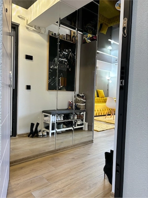 Apartament 2 Camere Utilat Mobilat Încălzire În Pardoseală Etaj 1 Bloc Nou Cu LIFT Garaj Parcare Box - imagine 4