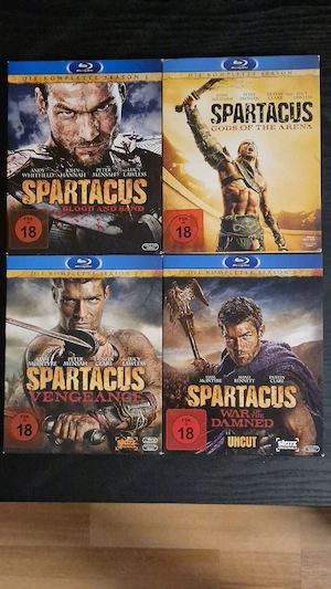 Colectia completa originala a serialului Spartacus, in format Blu-ray, sub ENGLEZA