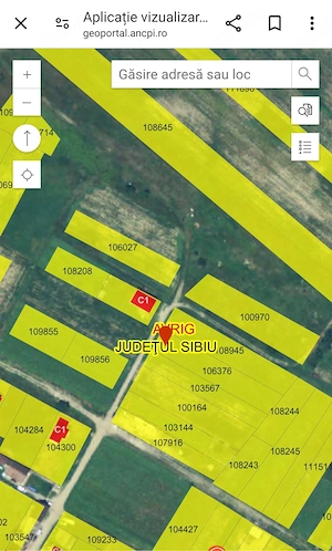 Teren intravilan 1200 mp, deschidere 14 ml in Avrig, judet Sibiu - imagine 8