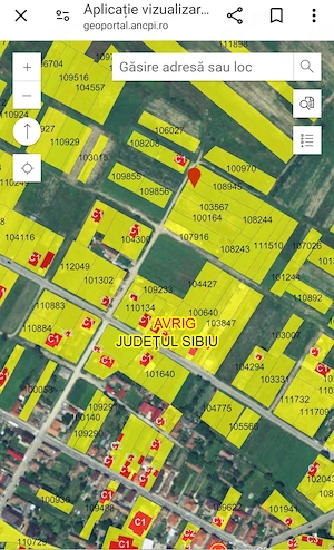 Teren intravilan 1200 mp, deschidere 14 ml in Avrig, judet Sibiu - imagine 9